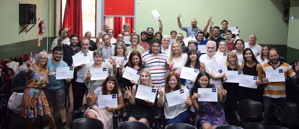 Entrega de certificados en Rosario