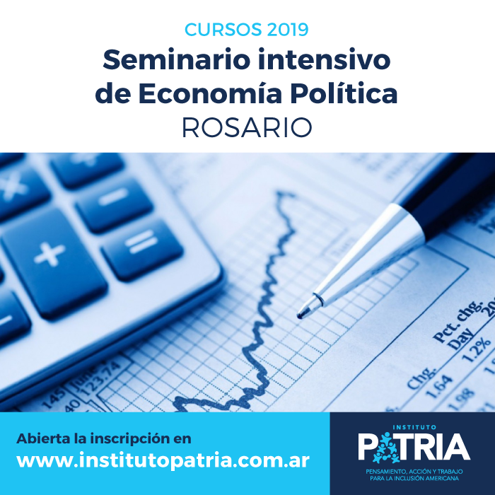 Seminario intensivo de Economía Política en Rosario.