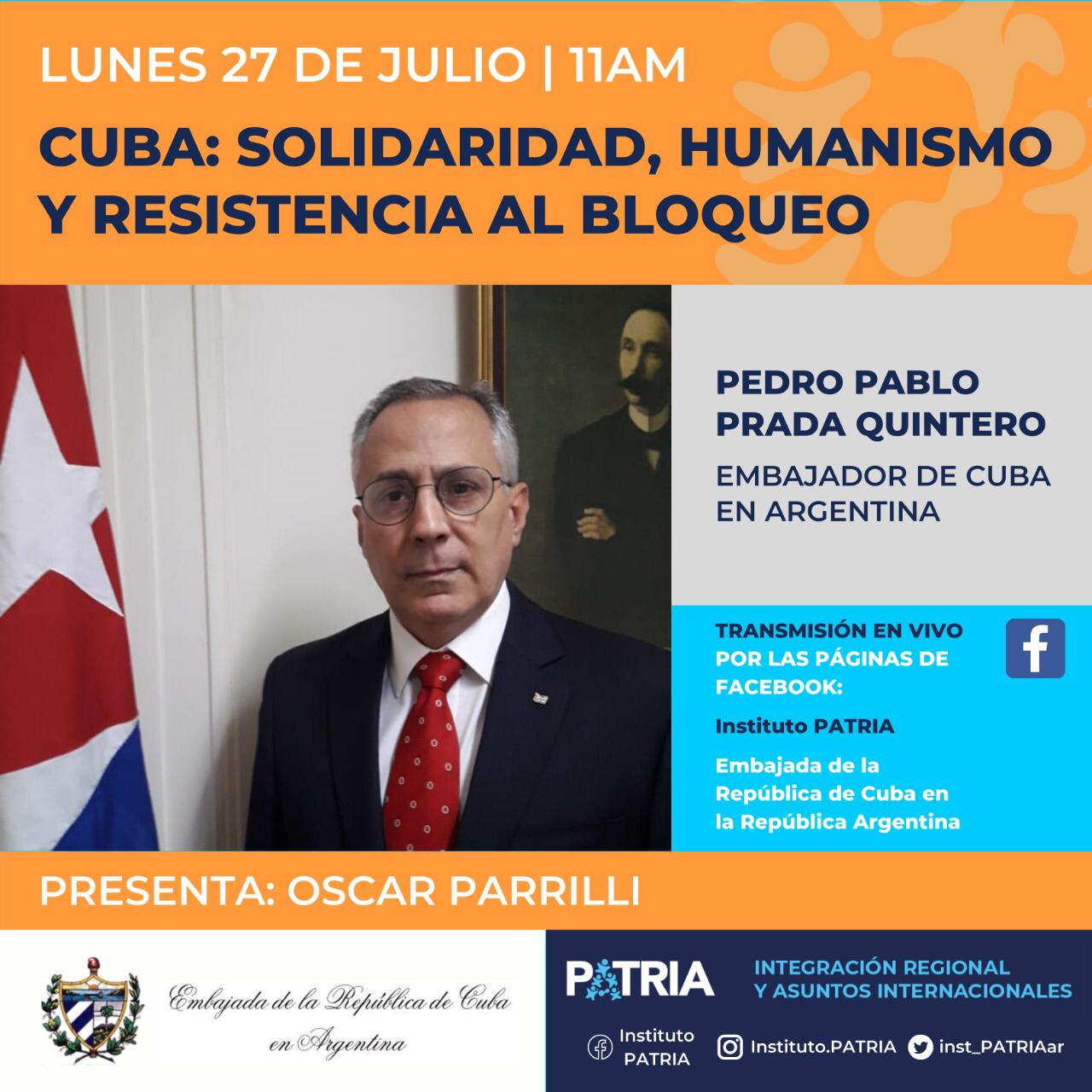 Cuba: solidaridad, humanismo y resistencia al bloqueo