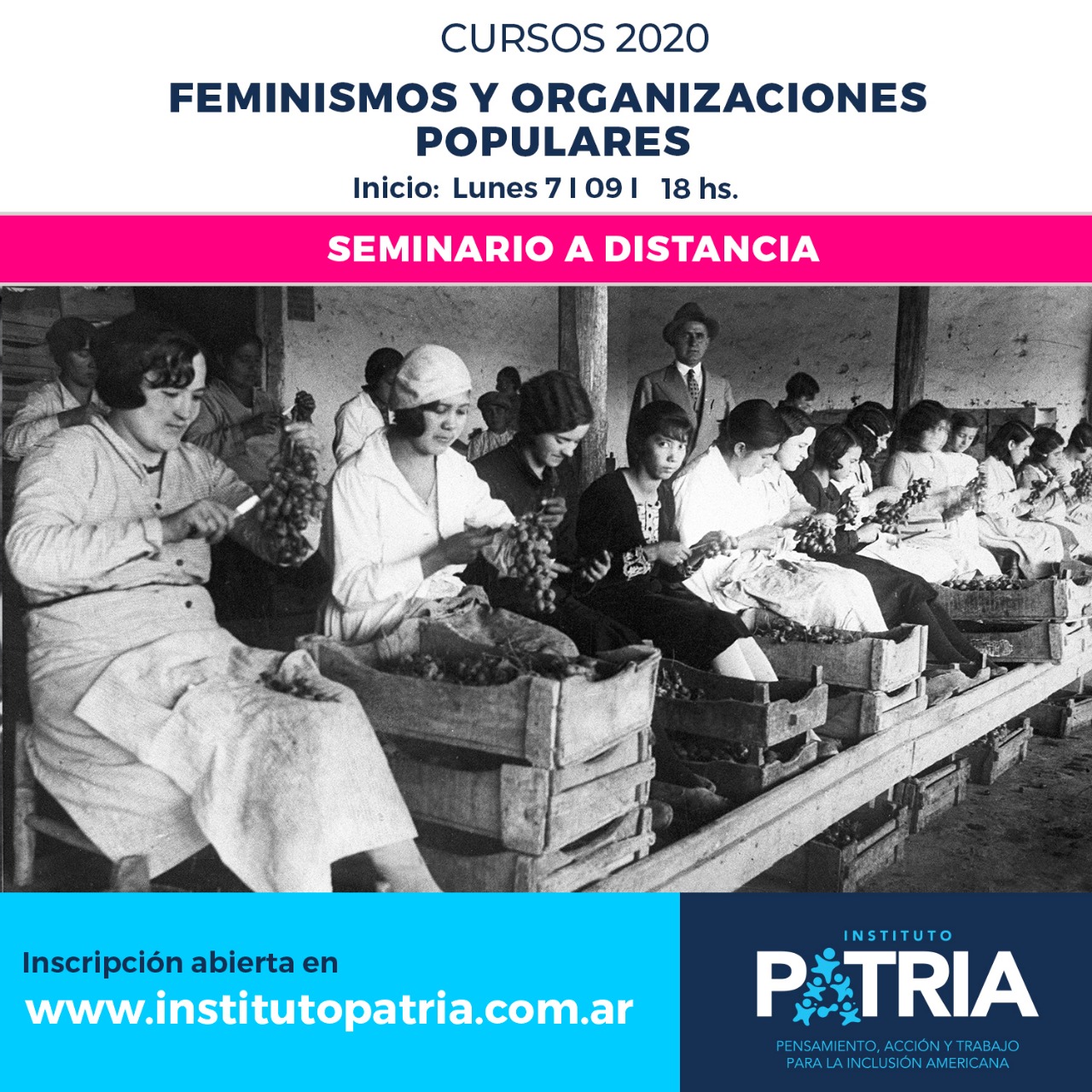 Seminario FEMINISMOS Y ORGANIZACIONES POPULARES