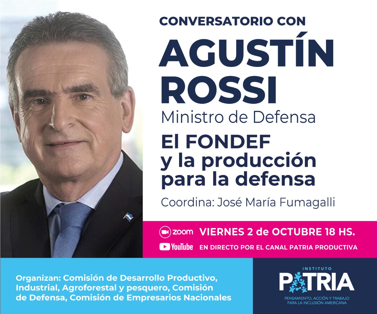 Conversatorio con Agustín Rossi