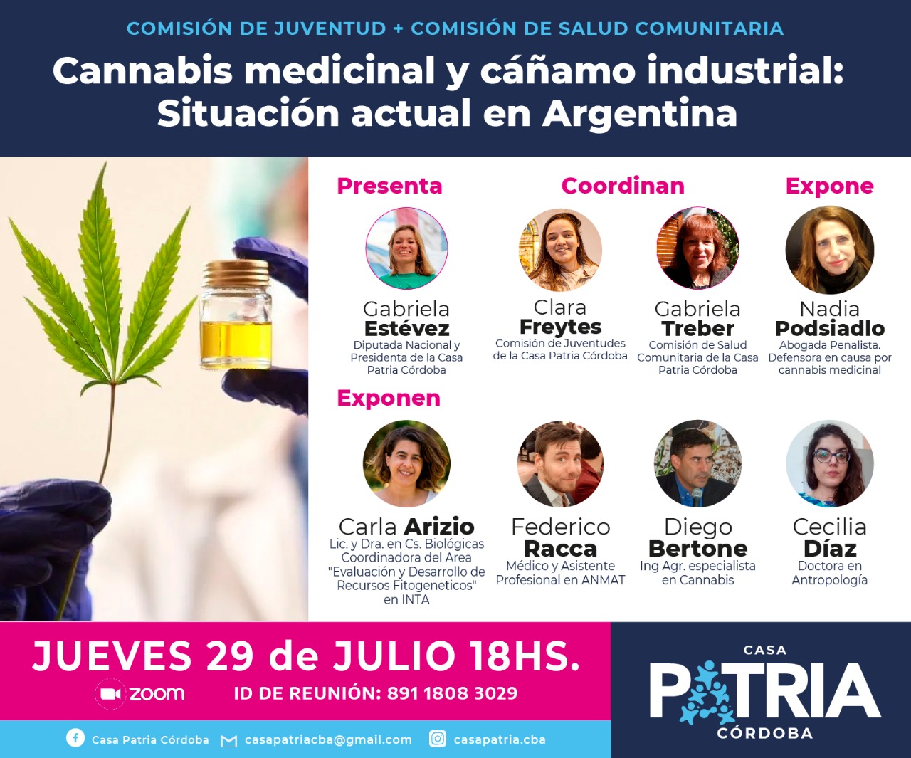 Cannabis medicinal y cáñamo industrial: situación actual en Argentina