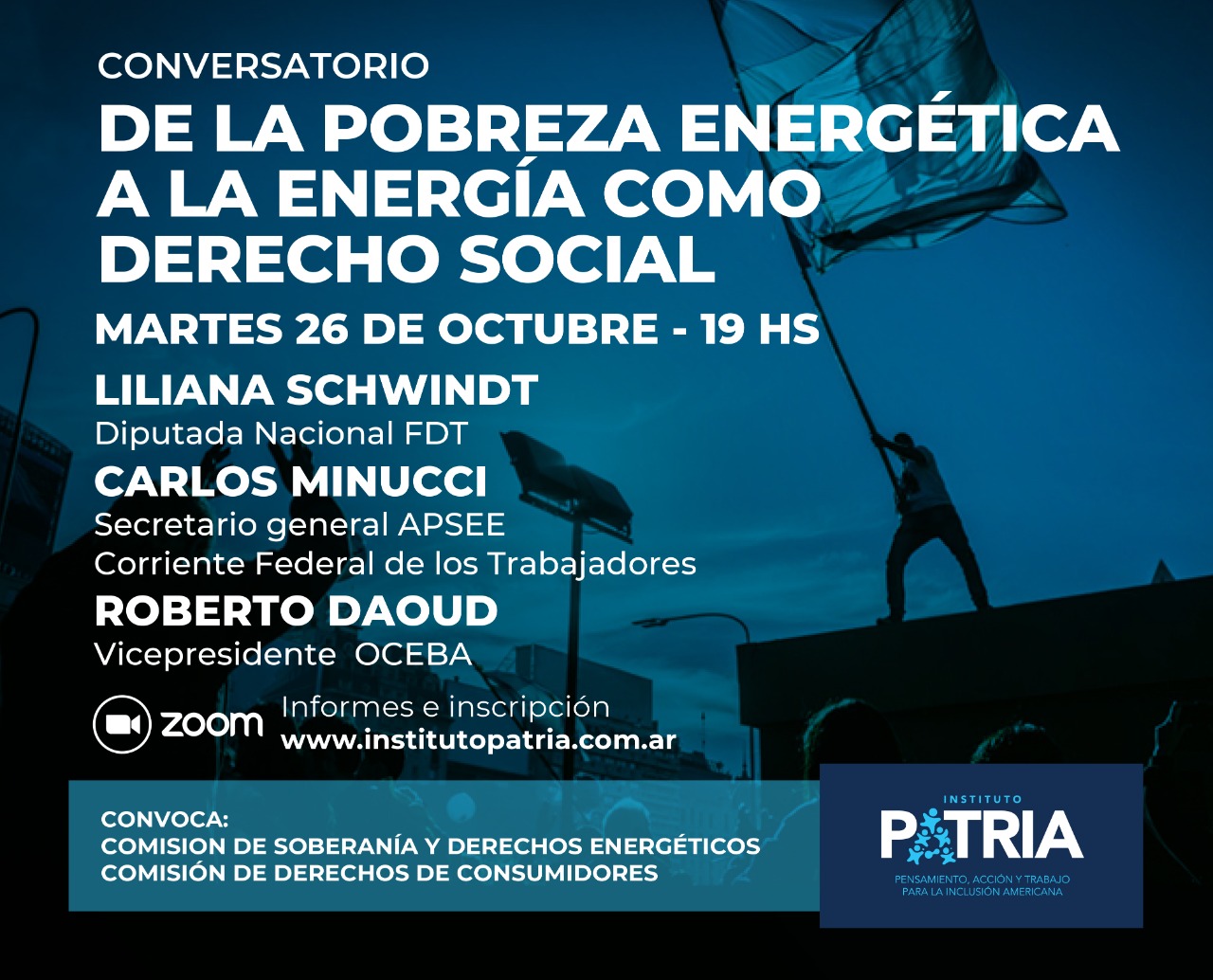 Conversatorio  “De la pobreza energética a la energía como derecho”