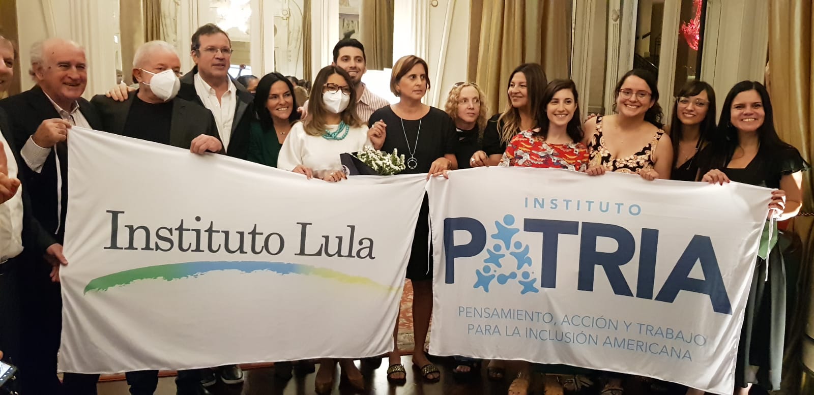 EL INSTITUTO PATRIA RECIBIÓ A LULA EN BUENOS AIRES