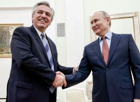 El presidente Alberto Fernández se reunió con su par ruso, Vladimir Putin