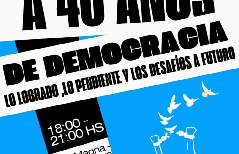 CASAS PATRIA: Seminario 2023. “40 años de Democracia en Argentina. 1983 – 2023” Lo logrado, lo pendiente y los desafíos a futuro